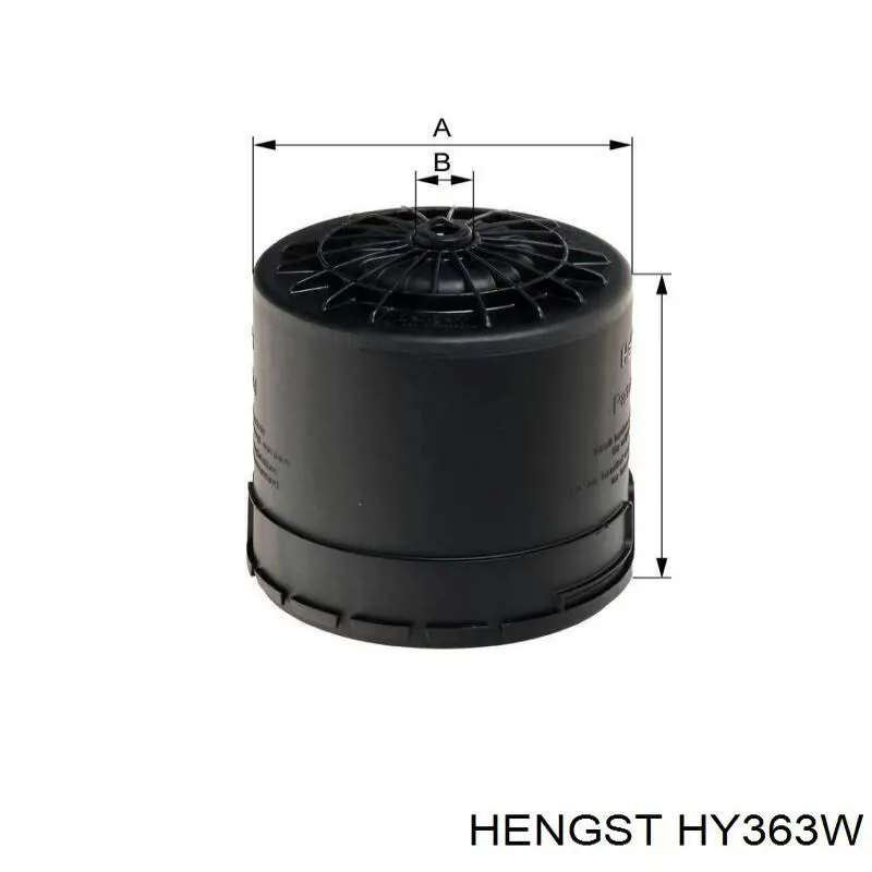 Фильтр гидравлической системы Hengst HY363W