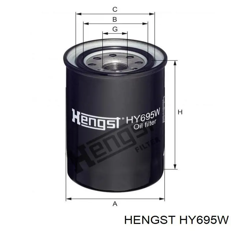  HY695W Hengst