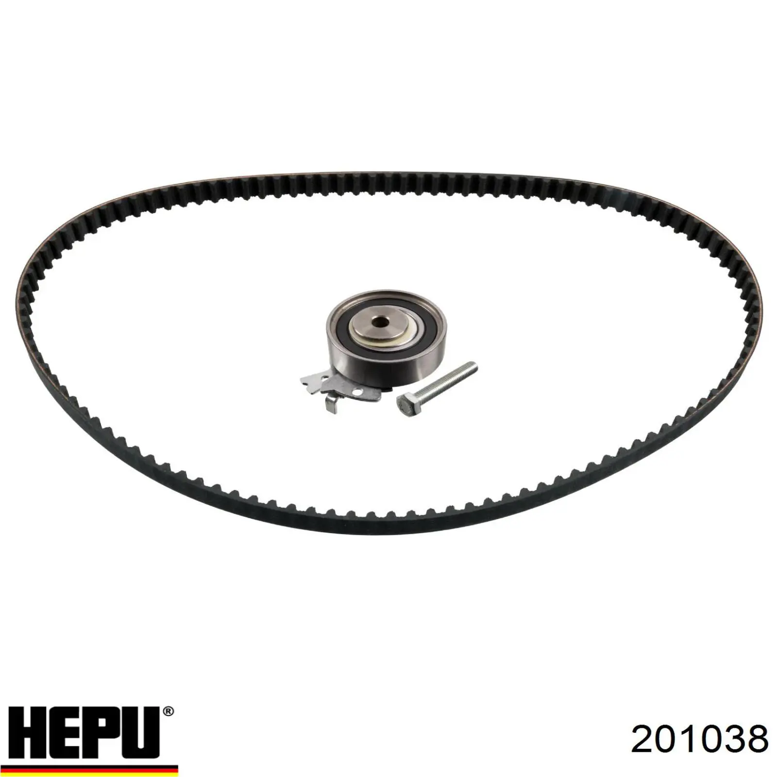 ГРМ ремни, комплект Hepu 201038 цена, от 36.70 USD