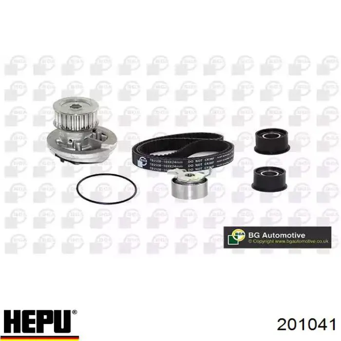 201041 Hepu Комплект ремня ГРМ