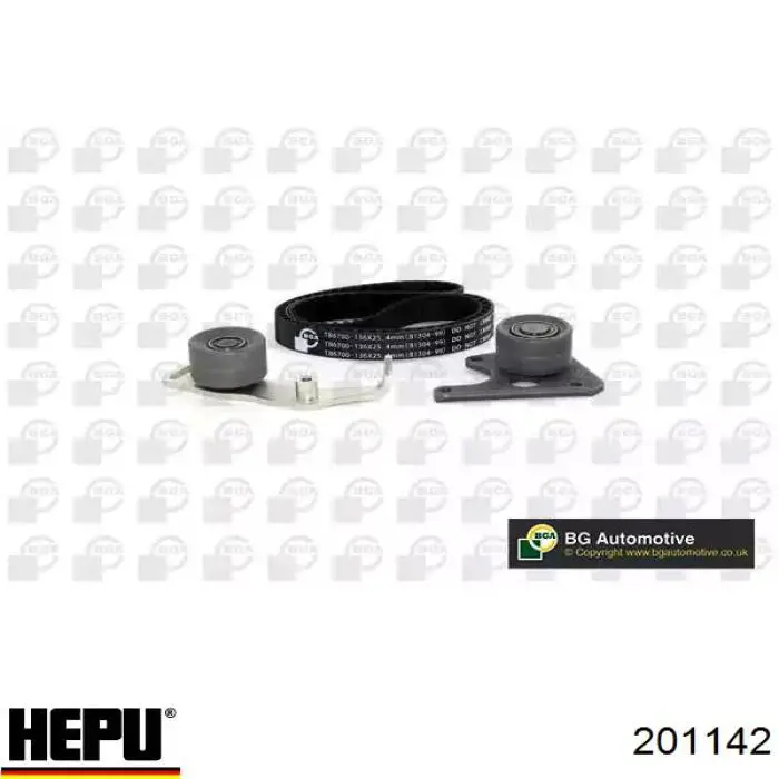 ГРМ ремни, комплект Hepu 201142 цена, от 71.15 USD