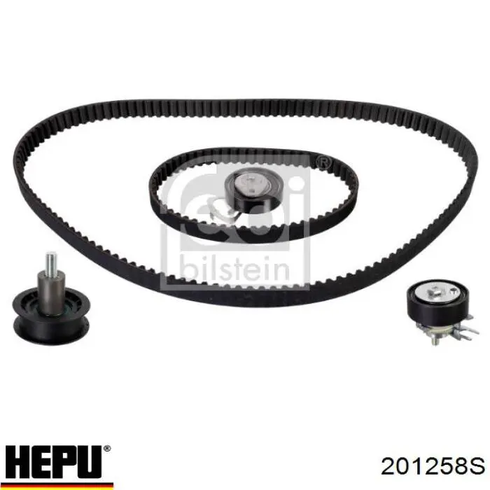 ГРМ ремни, комплект Hepu 201258S цена, от 87.51 USD