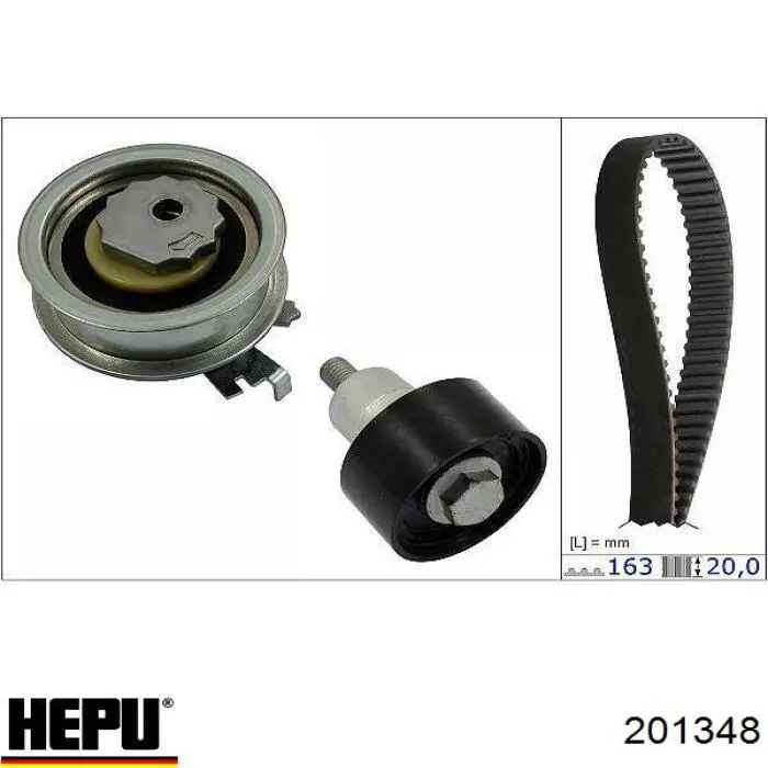 Купить 201348 Hepu Комплект ГРМ