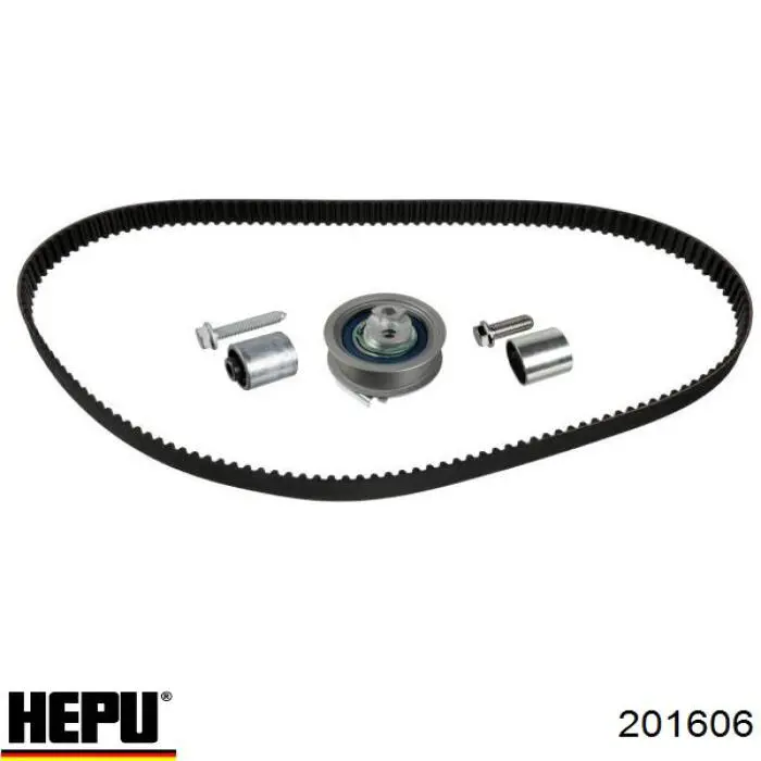 Ремень ГРМ, комплект Hepu 201606