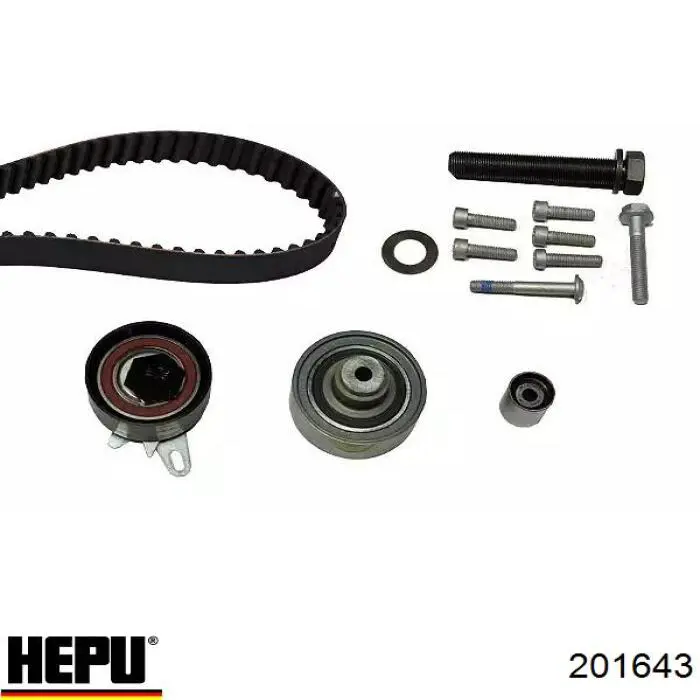 201643 Hepu correia do mecanismo de distribuição de gás, kit