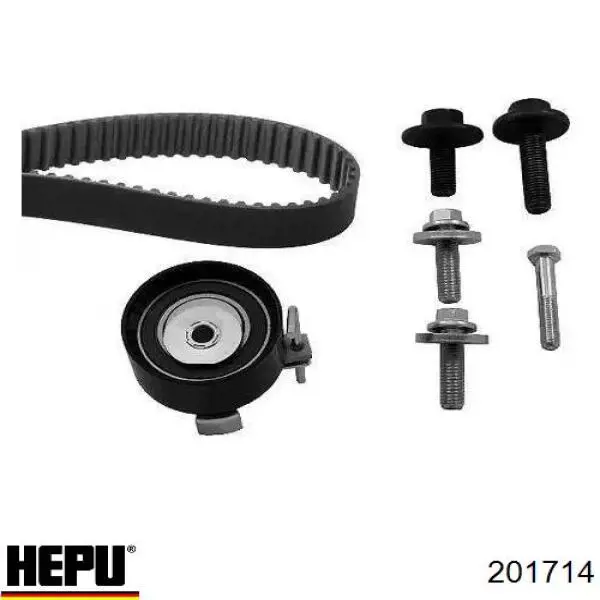 Ремень ГРМ, комплект Hepu 201714