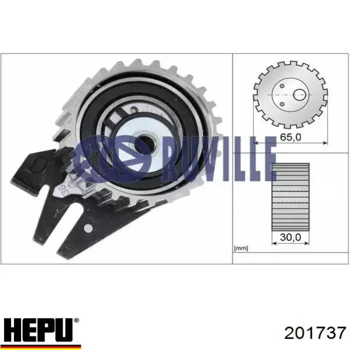 ГРМ ремни, комплект Hepu 201737 цена, от 80.25 USD