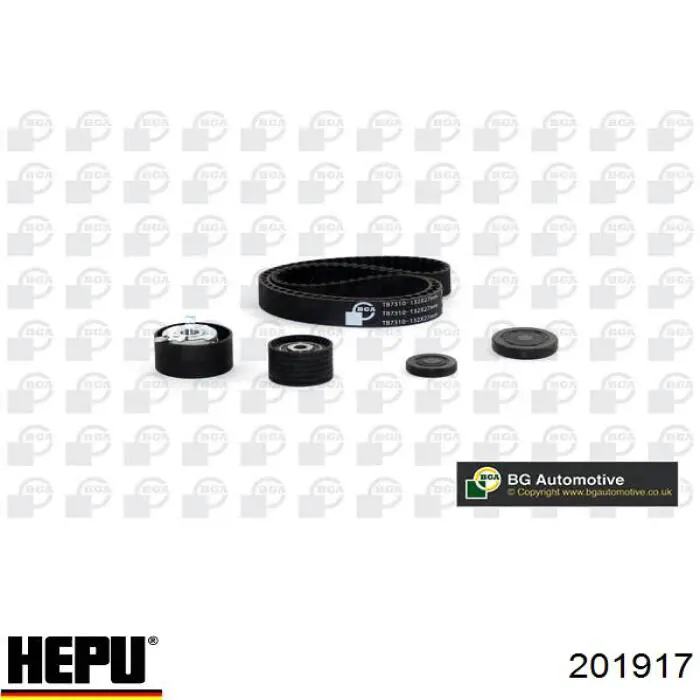 ГРМ ремни, комплект Hepu 201917 цена, от 79.98 USD