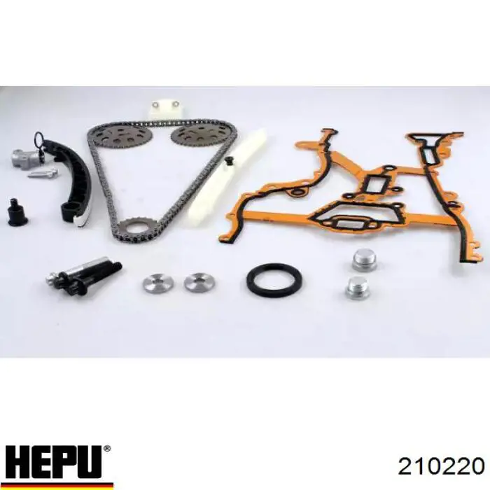 21-0220 Hepu комплект цепи грм