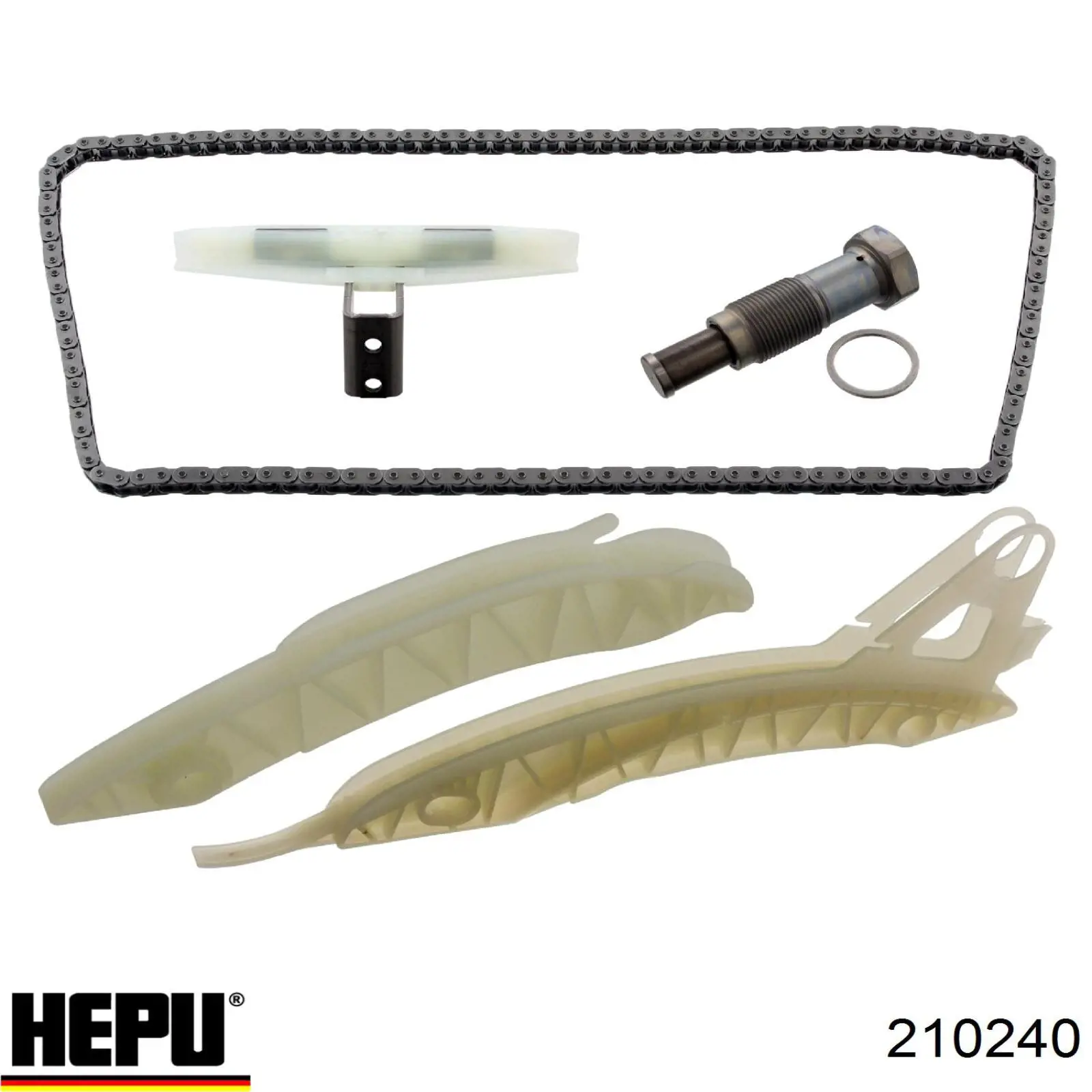 Комплект цепи ГРМ 210240 Hepu