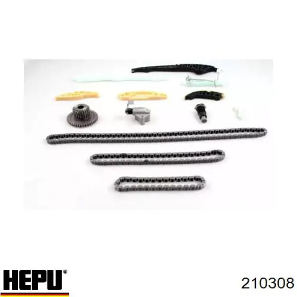 Комплект цепи ГРМ 210308 Hepu