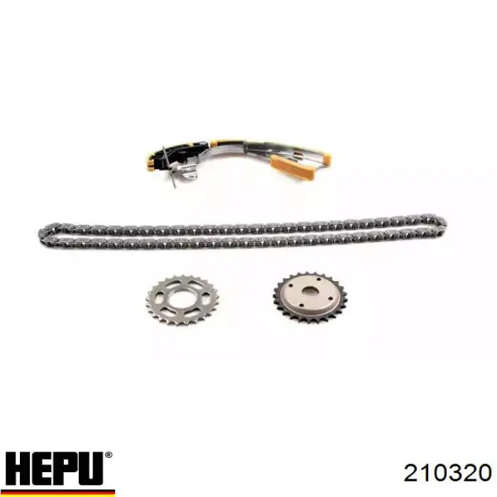 Цепь ГРМ, комплект Hepu 210320