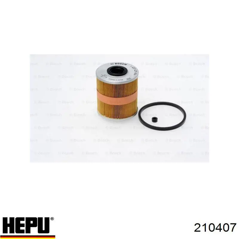 Цепь ГРМ верхняя, комплект HEP210407 Hepu
