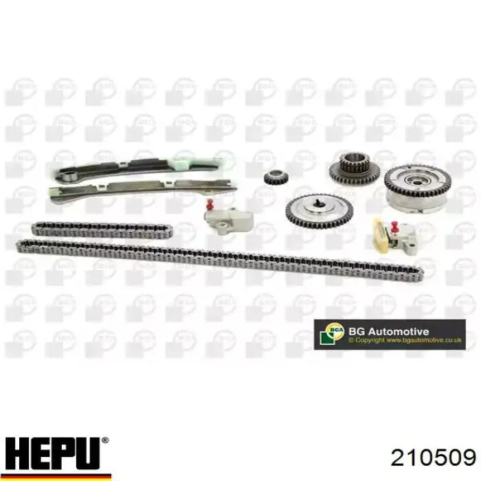 Комплект цепи ГРМ 210509 Hepu