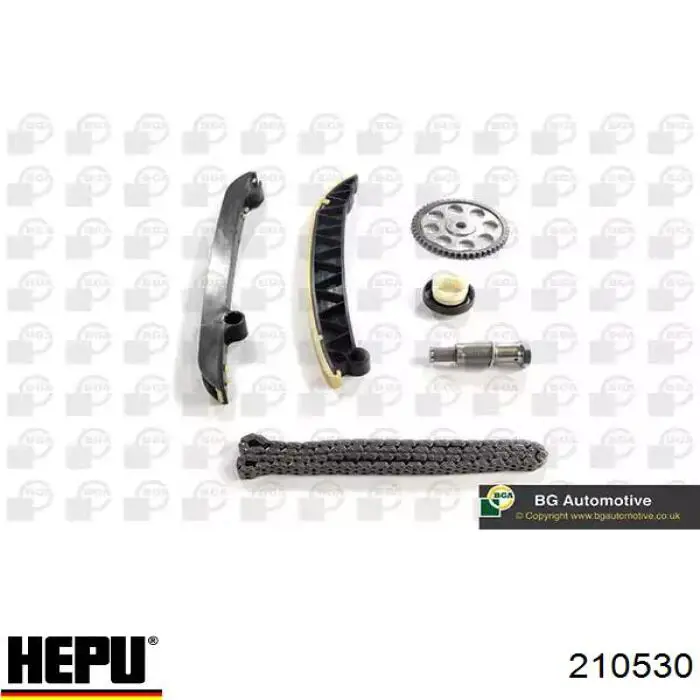 Комплект цепи ГРМ 210530 Hepu