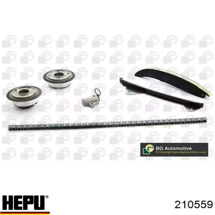 Комплект цепи ГРМ 210559 Hepu