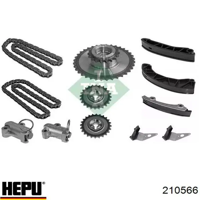 Комплект цепи ГРМ 210566 Hepu