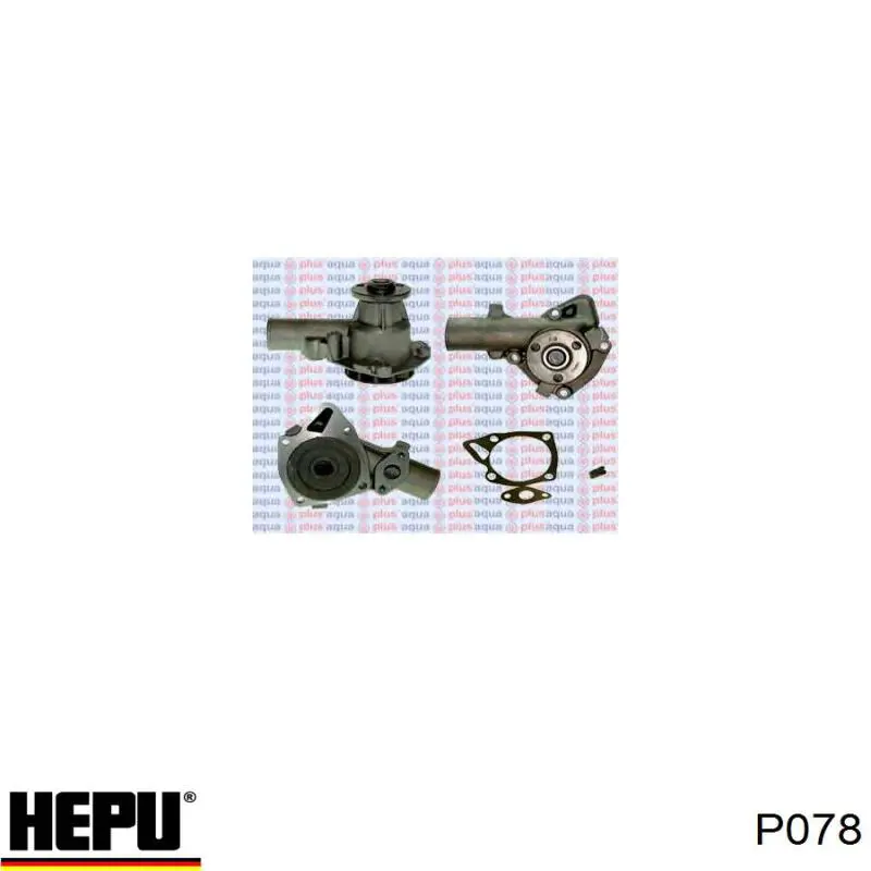 P078 Hepu Насос водяной