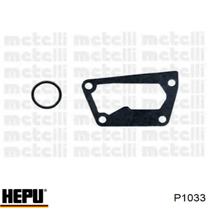 Помпа водяная (насос) охлаждения, в сборе с корпусом P1033 Hepu