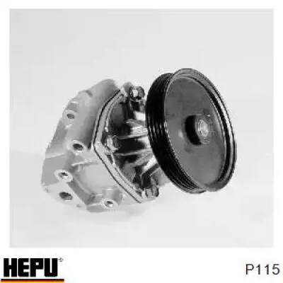 P115 Hepu помпа водяная (насос охлаждения, в сборе с корпусом)
