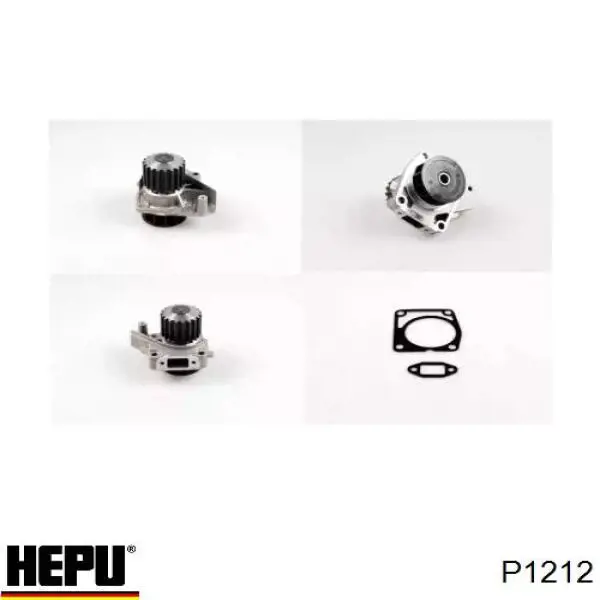 Помпа охлаждения Hepu P1212 цена, от 52.64 USD