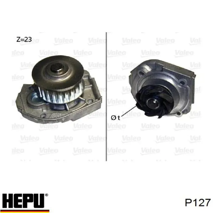 Помпа P127 Hepu