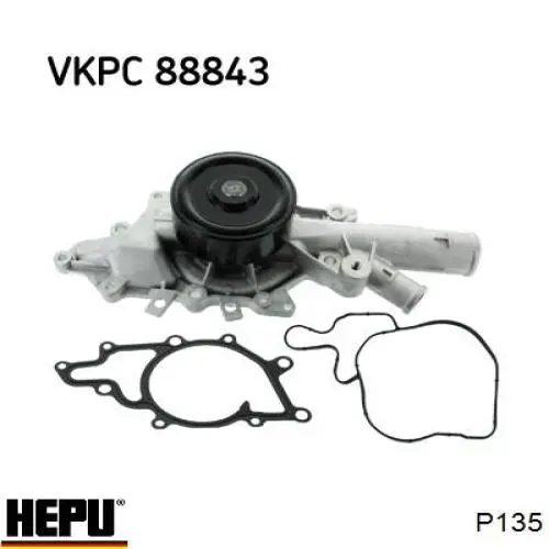 Водяной насос Hepu P135