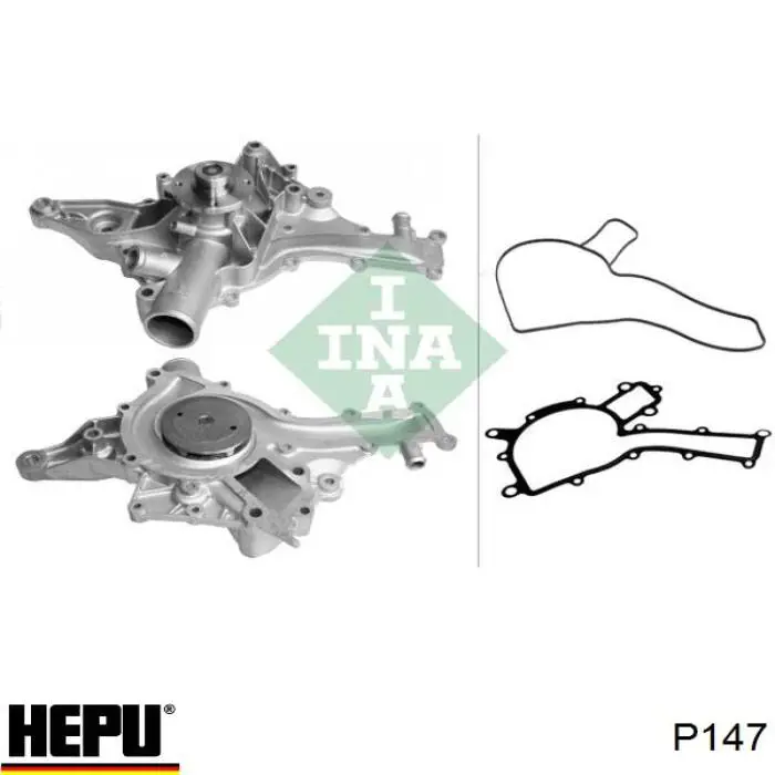 Купить P147 Hepu Насос охлаждения