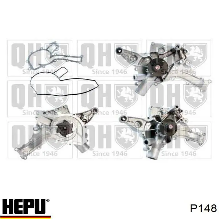 Купить P148 Hepu Насос охлаждения
