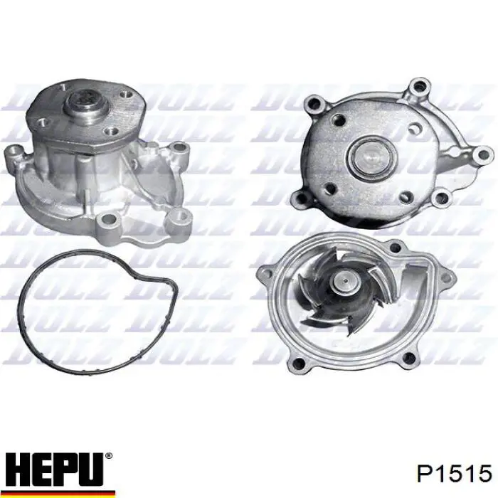 Купить P1515 Hepu Насос охлаждения