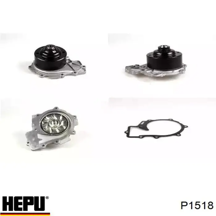 P1518 Hepu bomba de água (bomba de esfriamento)
