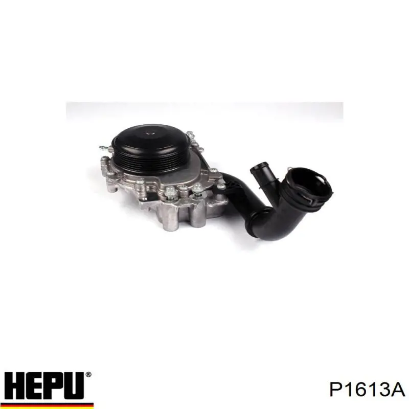 Купить P1613 Hepu Помпа водяная (насос) охлаждения, в сборе с корпусом