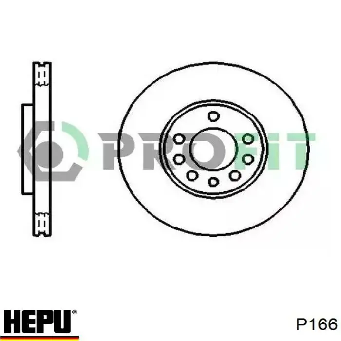 Помпа охлаждения Hepu P166 цена, от 78.42 USD
