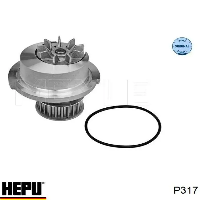 P317 Hepu Насос водяной