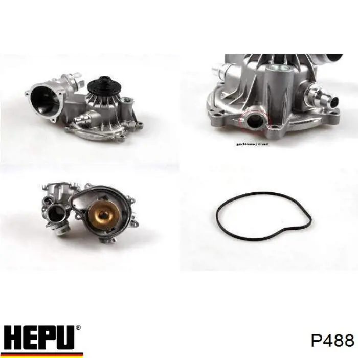 Купить P488 Hepu Насос охлаждения