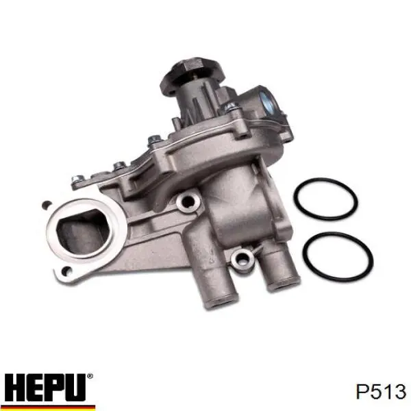 Помпа водяная (насос) охлаждения, в сборе с корпусом P513 Hepu