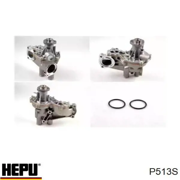 Помпа водяная, корпус Hepu P513S