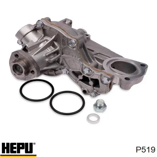 Купить P519 Hepu Помпа водяная (насос) охлаждения, в сборе с корпусом