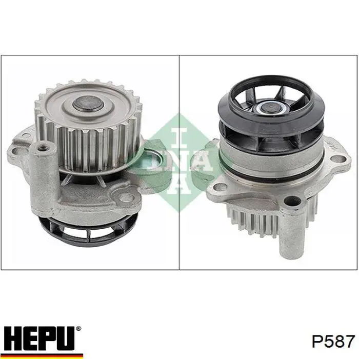 P587 Hepu Насос водяной