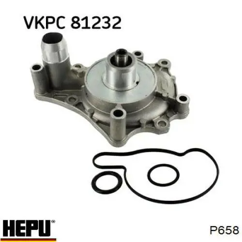 Купить P658 Hepu Насос охлаждения