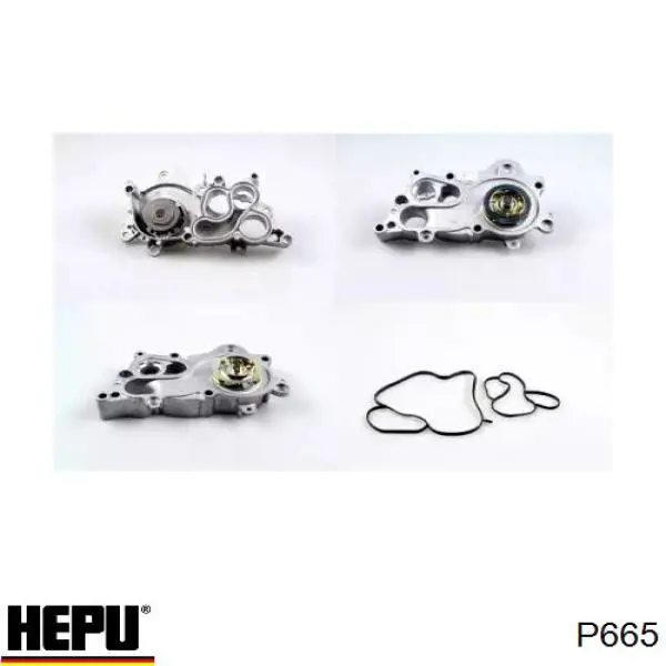 Помпа охлаждения Hepu P665 цена, от 86.24 USD