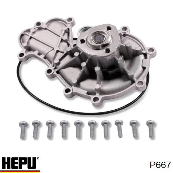 Купить P667 Hepu Насос охлаждения