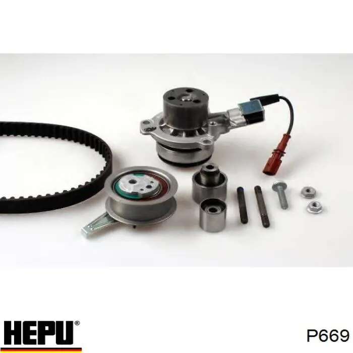 P669 Hepu Насос водяной
