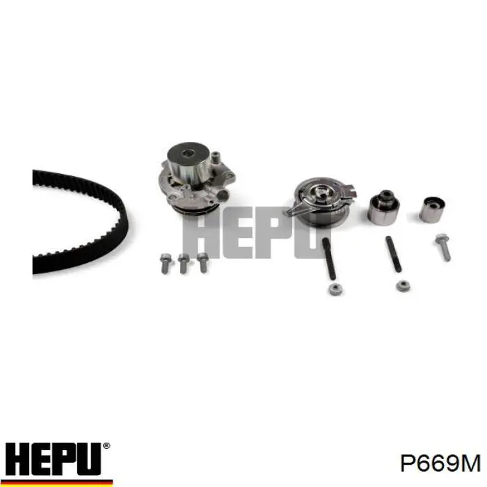 P669M Hepu Насос водяной