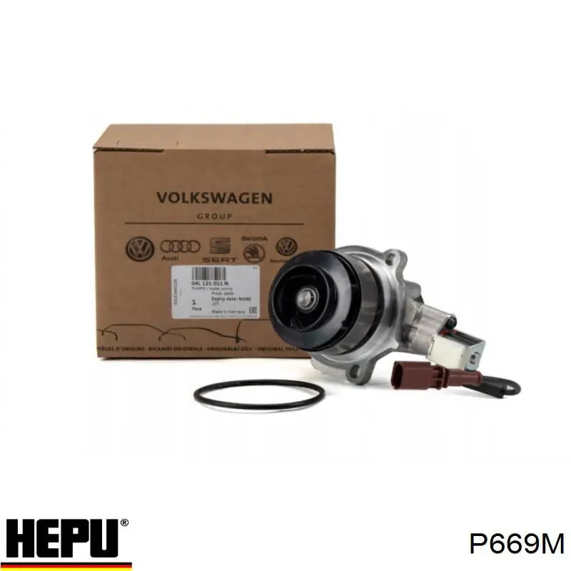 Помпа охлаждения Hepu P669M цена, от 60.40 USD
