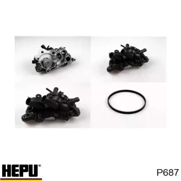 Водяной насос Hepu P687