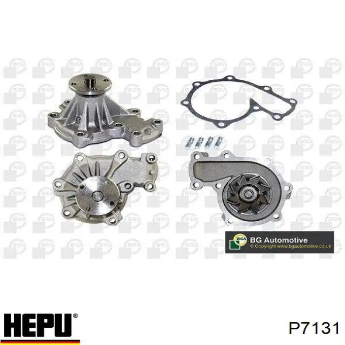 Купить P7131 Hepu Насос охлаждения