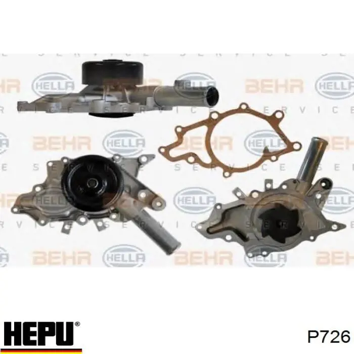 Водяной насос Hepu P726