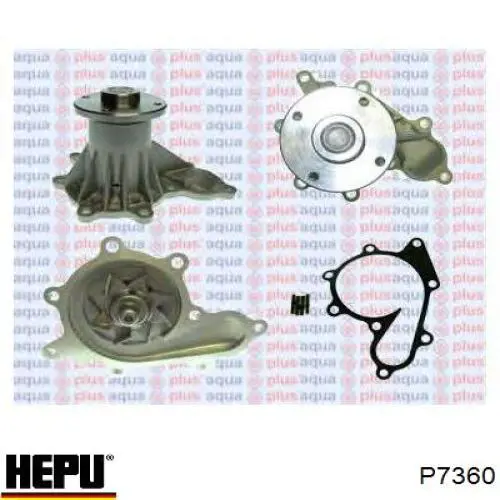 Купить P7360 Hepu Насос охлаждения