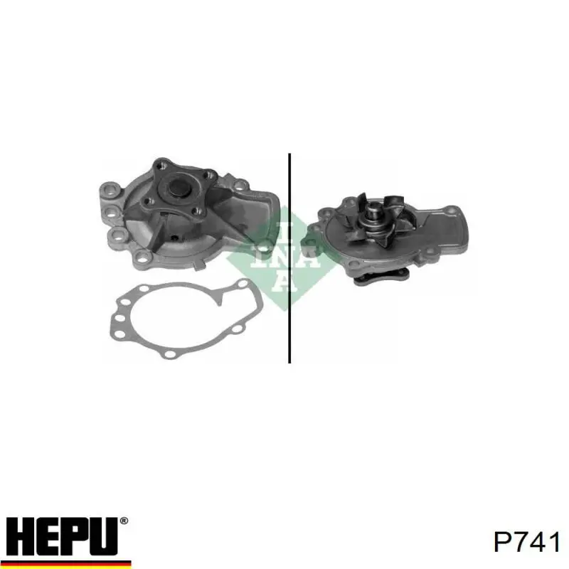 Купить P741 Hepu Насос охлаждения